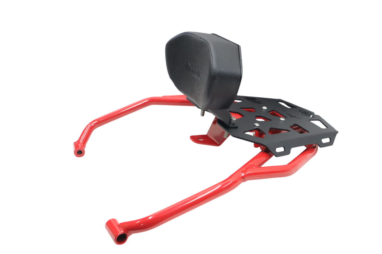 Pipe Carrier With Backrest (Red & Black) For Hero Xpulse 210