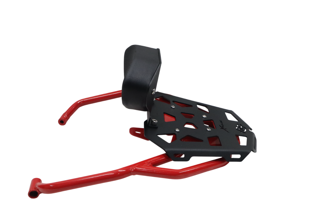 Pipe Carrier With Backrest (Red & Black) For Hero Xpulse 210