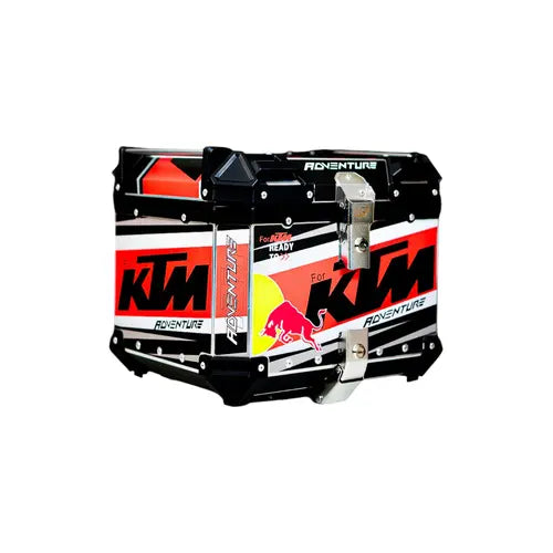 LGP Premium Aluminium KTM Graphics Top Box 45 ltrs