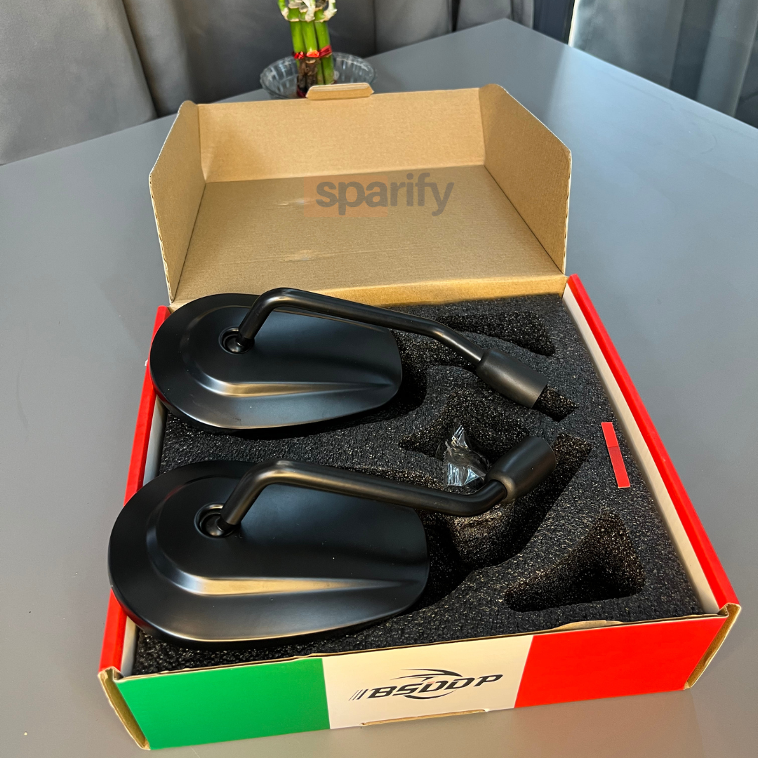 Universal oval mirror