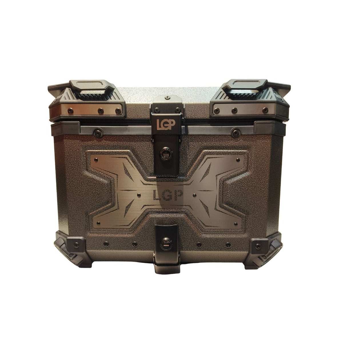 TOP BOX 45L GRAY WRINKLES GRAY W/REST