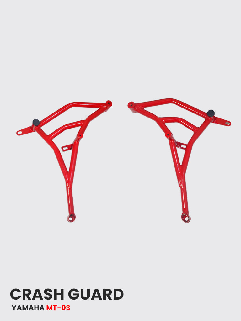 MT 03 STRUCTURE CRASH GUARD WITH 4 METAL SLIDER - SB 952