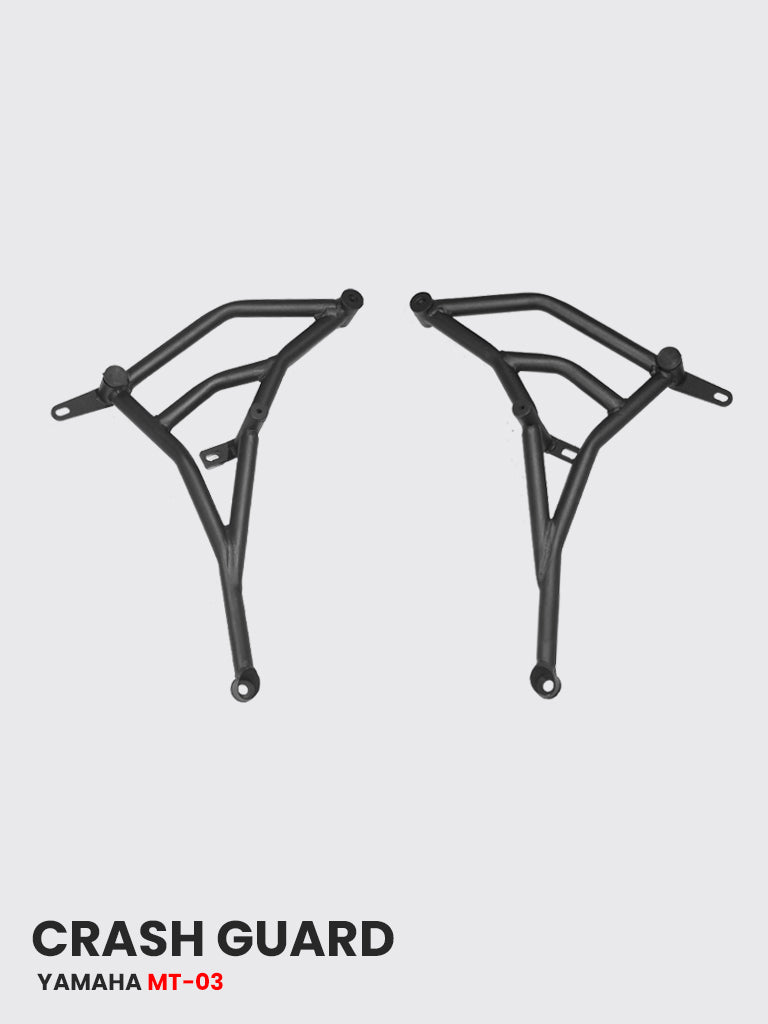 MT 03 STRUCTURE CRASH GUARD WITH 4 METAL SLIDER - SB 952