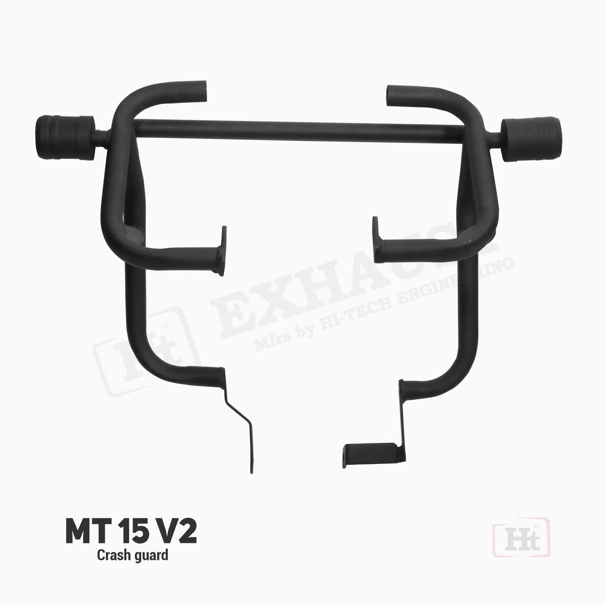 COMBO 2 MT-15 Crash Guard + Radiator Guard + Top Rack – HT EXHAUST