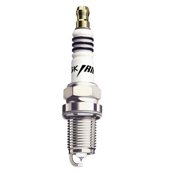 NGK Iridium Spark Plug - BPR7HIX Iridium IX Spark Plug compatible for (yamaha) rx 100 , rx 135 , (suzuki)shogun , (TVS) Shaolin