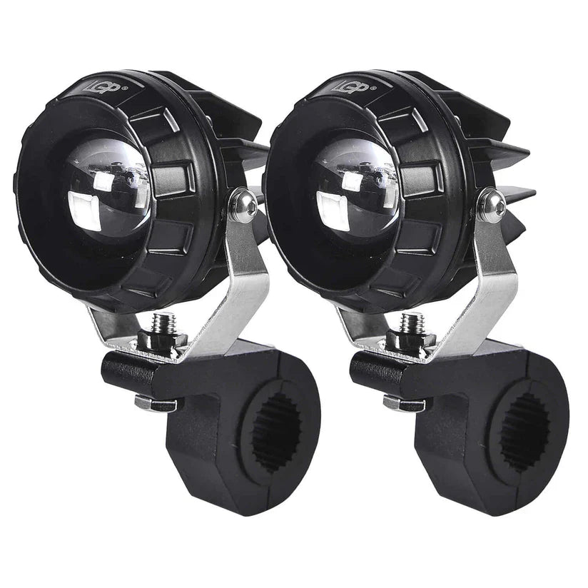 DK330 HIGH POWER SPOTLIGHT | 60W | Ultra Wide Driving Fog Lights | White/Yellow | with wiring harness and Intelligent wireless button switch | 1 year warranty | LGP