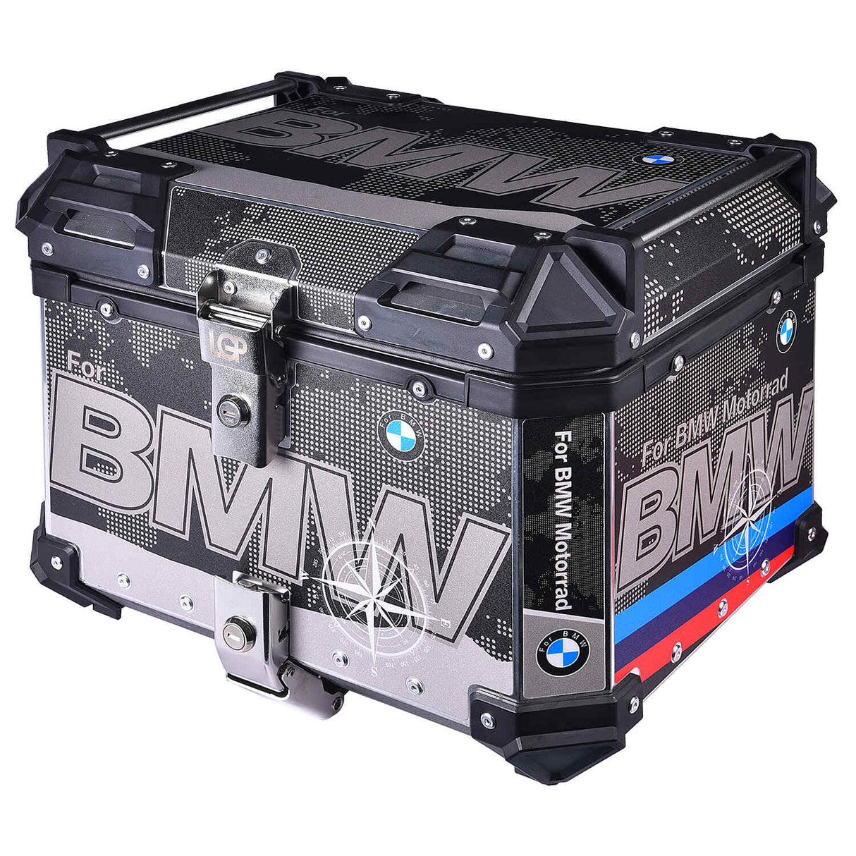 LGP TOP BOX 45L BMW DRAW WITH BACKREST