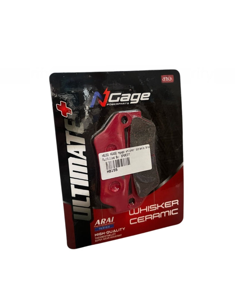 Yamaha R15 V3 | front whisker ceramic Ultimate + brake pads | NGAGE POWERPARTS