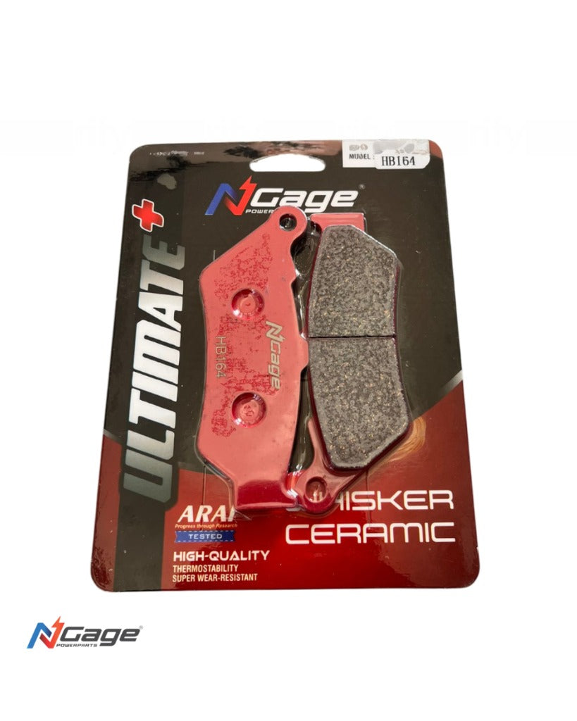 HONDA CBR 250 (NON ABS )| front whisker ceramic Ultimate + brake pads | NGAGE POWERPARTS