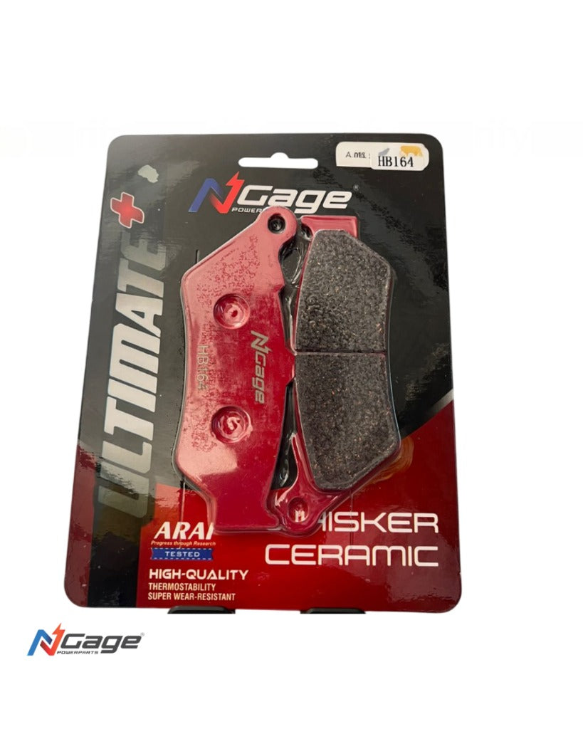 HONDA CBR 250 (NON ABS )| front whisker ceramic Ultimate + brake pads | NGAGE POWERPARTS