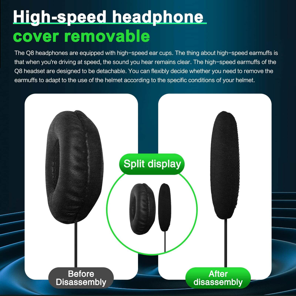 EJEAS VNetphone Q8 Mesh Intercom