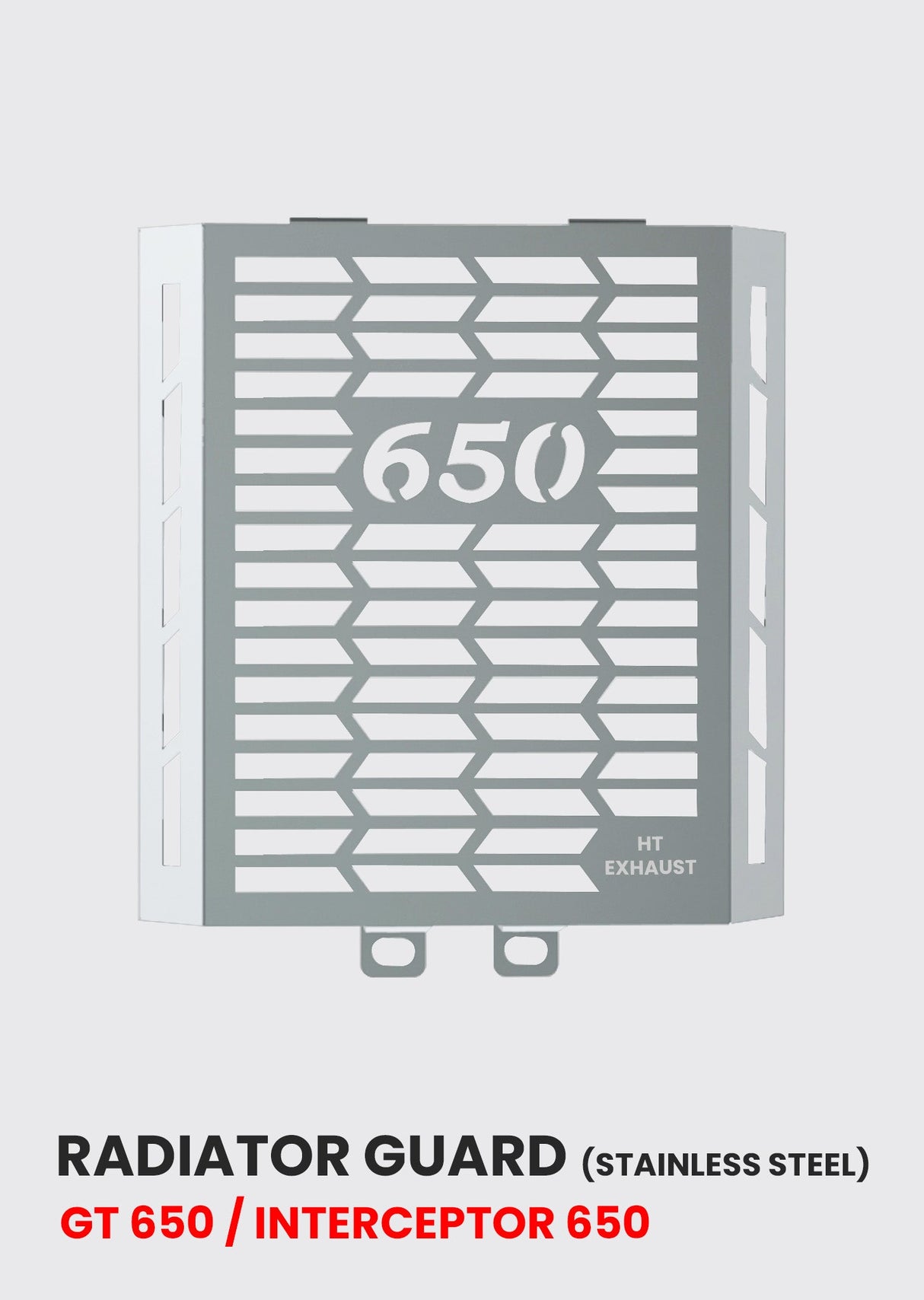 GT 650 / INTERCEPTOR 650 RADIATOR GAURD SS - SB 978