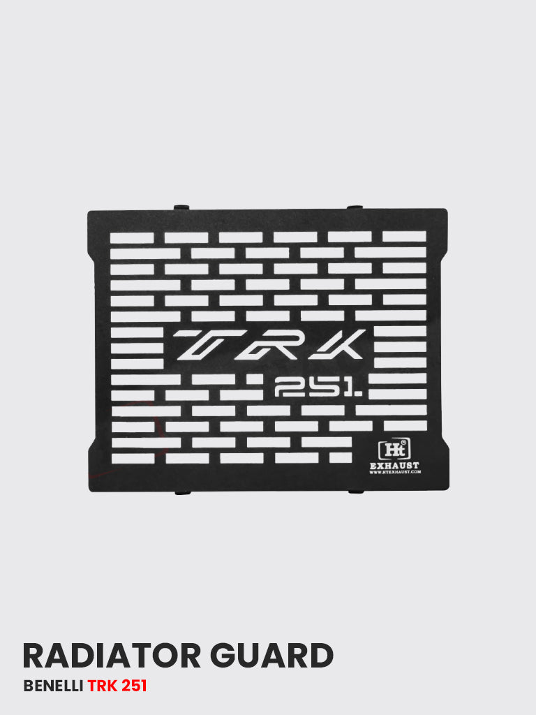 Radiator Guard FOR Benelli TRK 251 (Black Matt) - RD 734
