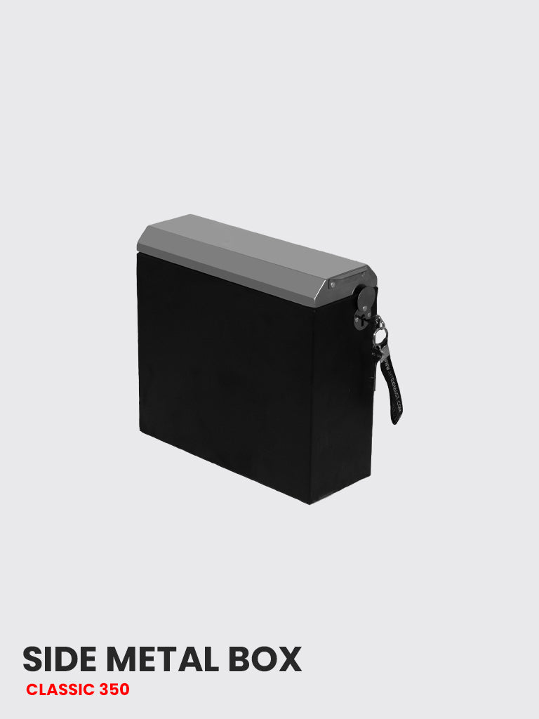 SIDE METAL BOX FOR CLASSIC 350 (UPTO 2020) BOX 107 RIGHT SIDE