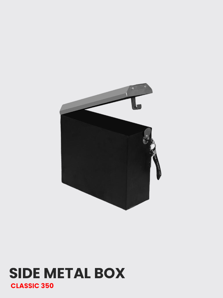 SIDE METAL BOX FOR CLASSIC 350 (UPTO 2020) BOX 107 RIGHT SIDE