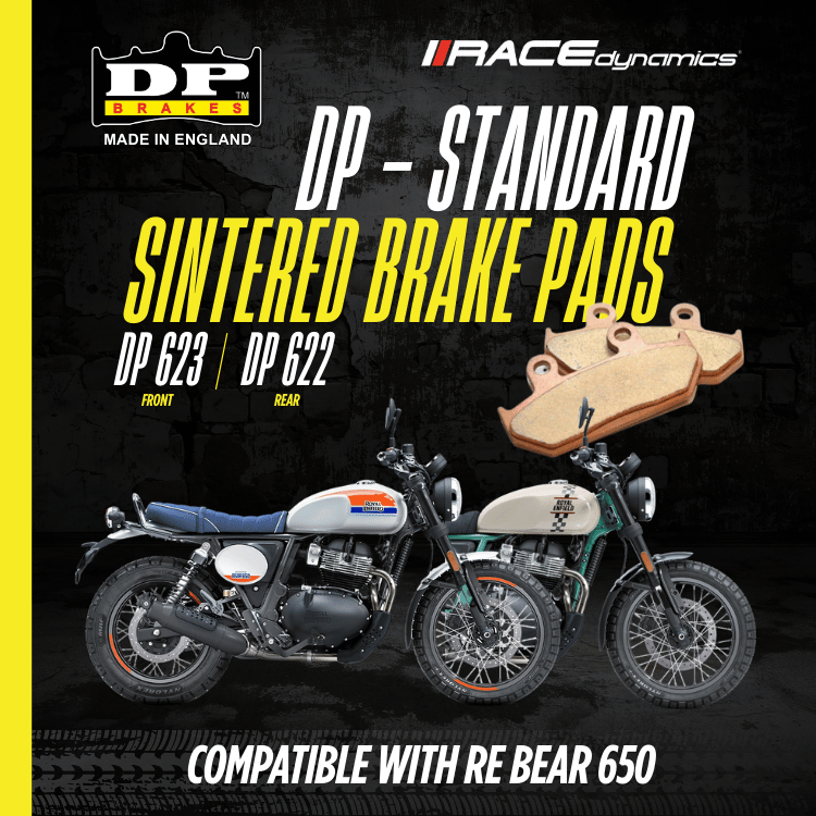 DP Sintered Brake Pads for Royal Enfield Bear 650 - Standard