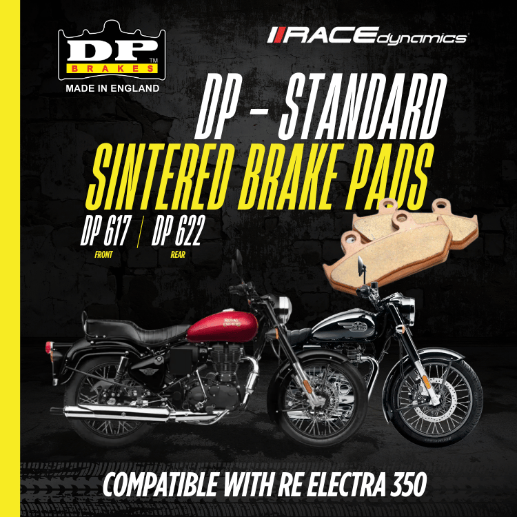DP Sintered Brake Pads for Royal Enfield Electra 350 - Standard