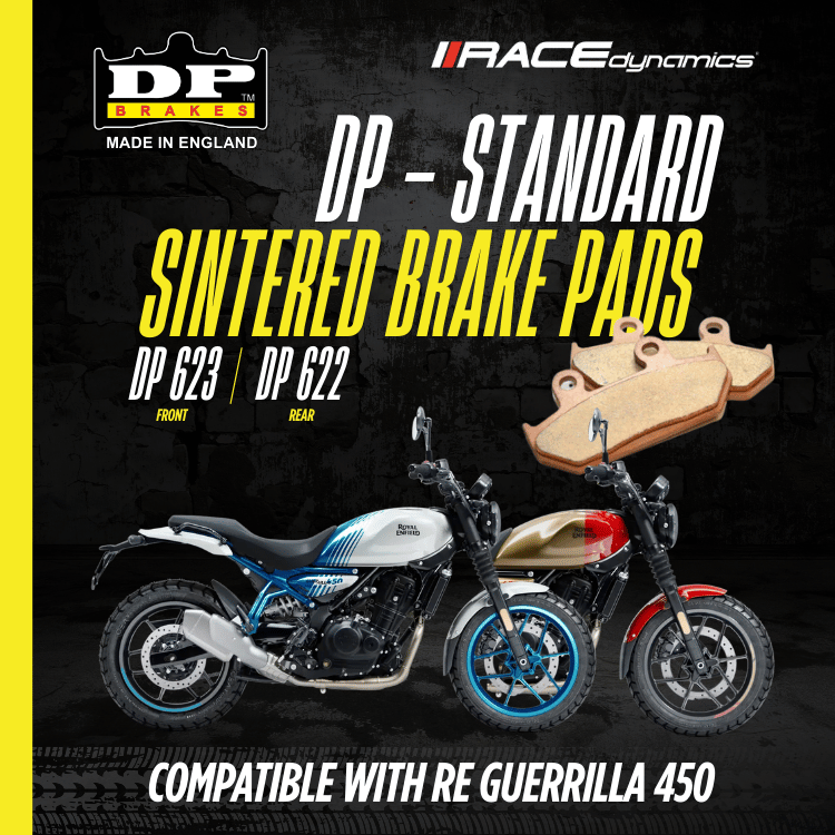 DP Sintered Brake Pads for Royal Enfield Guerrilla 450 - Standard