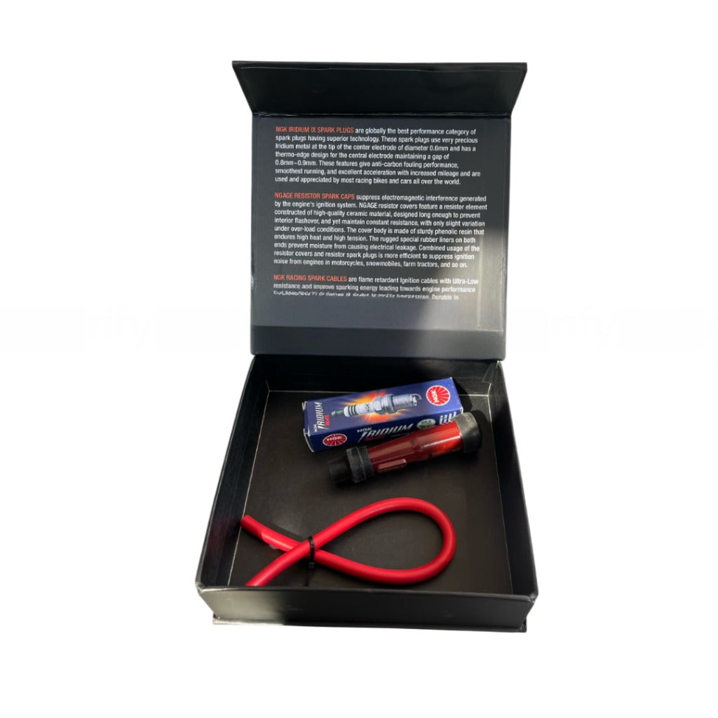 RE Meteor 350- Classic reborn 350 - Hunter 350 | High performance | Spark plug cable kit | Resistor Spark Caps