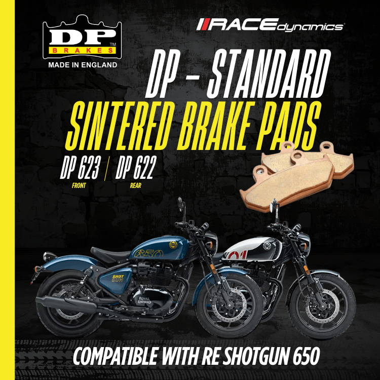DP Sintered Brake Pads for Royal Enfield Shotgun 650 - Standard