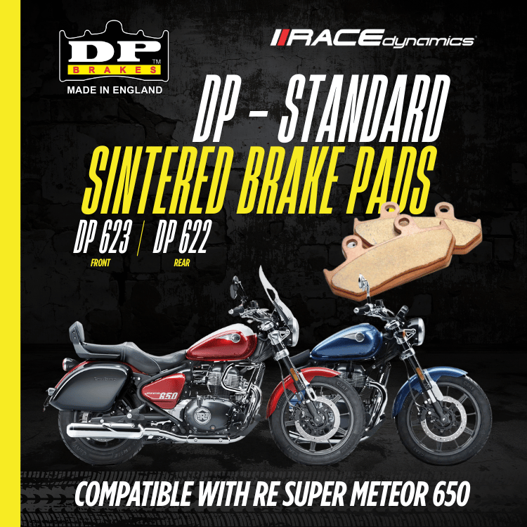 DP Sintered Brake Pads for Royal Enfield Super Meteor 650 - Standard