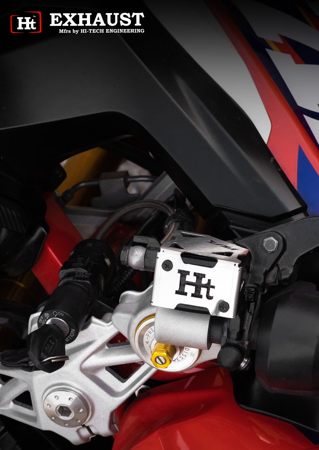 APACHE RR310 FRONT DISC OIL TANK CAP SS / FTC 048