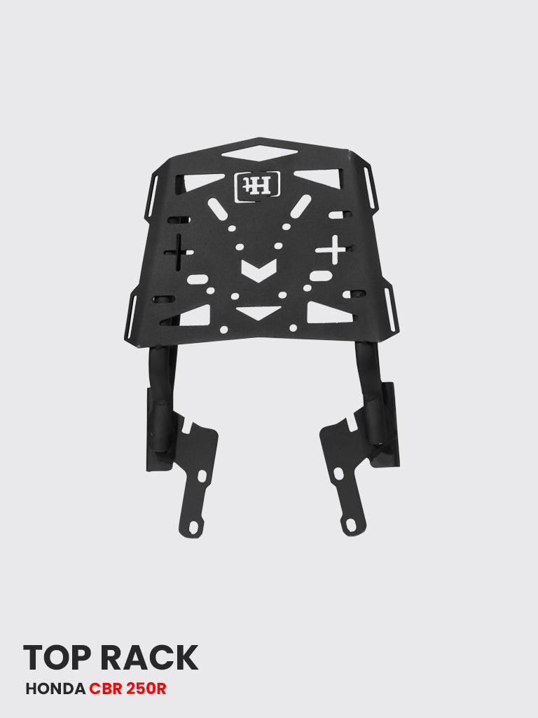 TOP RACK HEAVY FOR HONDA CBR 250R BLACK MATT – SB 743