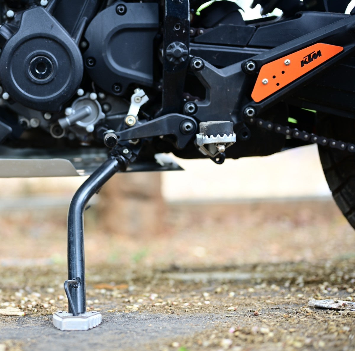 CNC Side Stand Extender For 2025 KTM Adventure 250/390