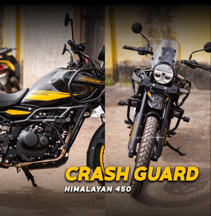 CRASH GUARD for HIMALAYAN 450 BLACK – HM 401 / Ht Exhaust