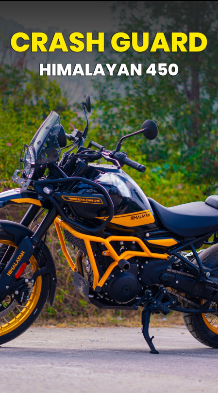 CRASH GUARD for HIMALAYAN 450 BLACK – HM 401 / Ht Exhaust