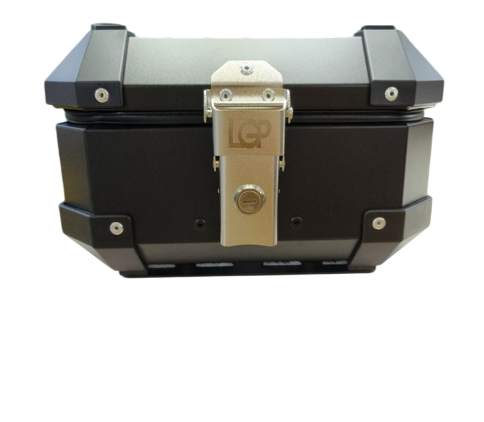 LGP 10 litres aluminium top box black ( fits all motorcycles )