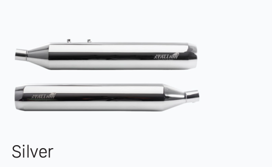 RE SUPER METEOR 650 | SILVER STALLION LONGSHORT | DYNO High Performance Exhaust System | POLISH- LIFE TIME WARRANTY