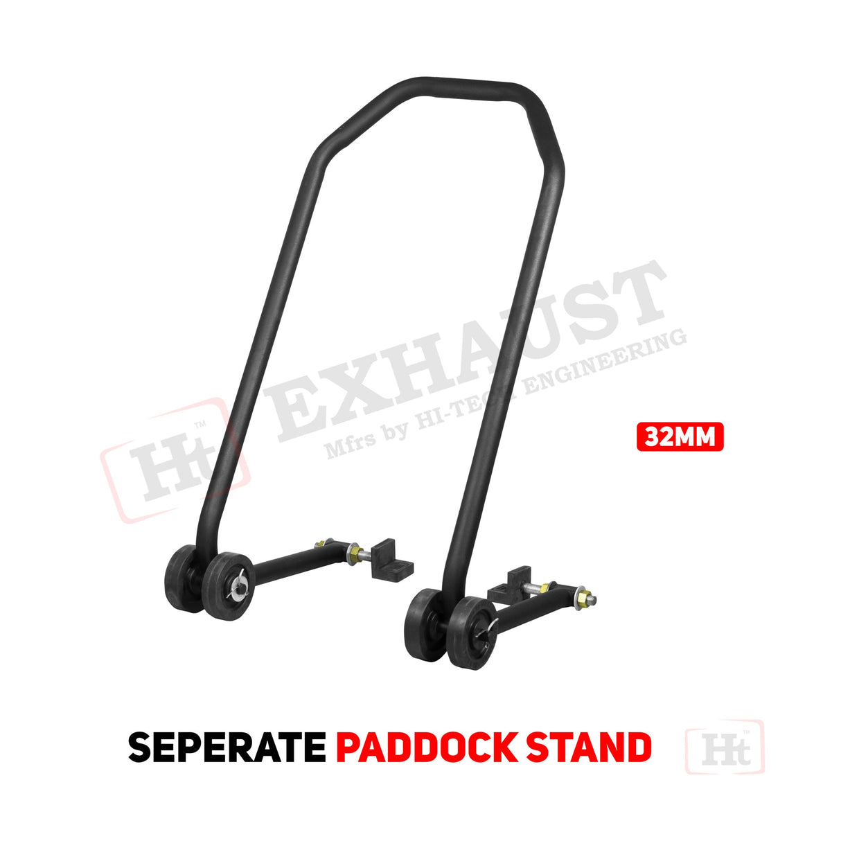 Super Bike (Single) Paddock Stand Type 32mm / 5 – Black – Detachable