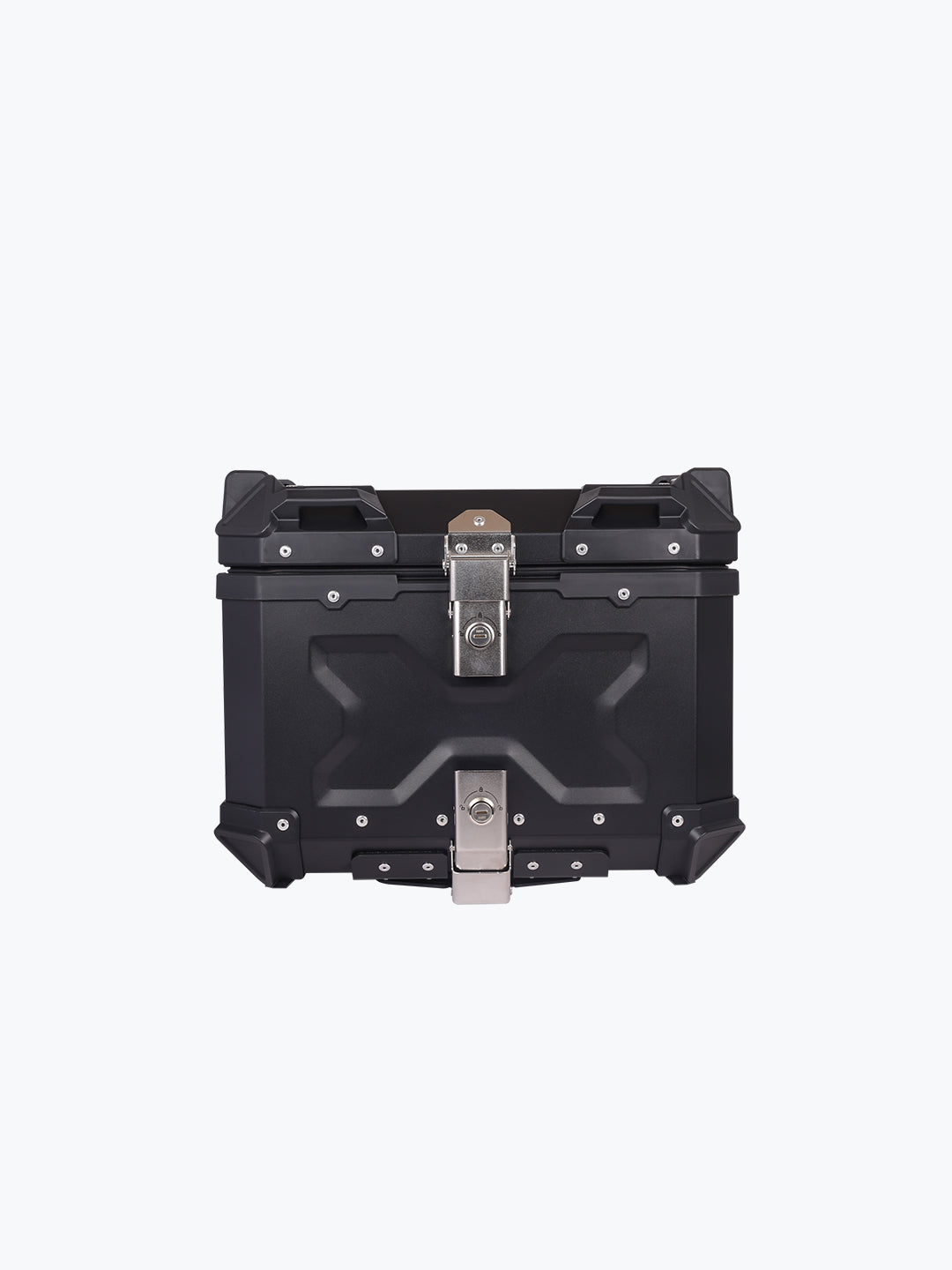 Top Box 45L X Aluminium Black With Backrest Pad