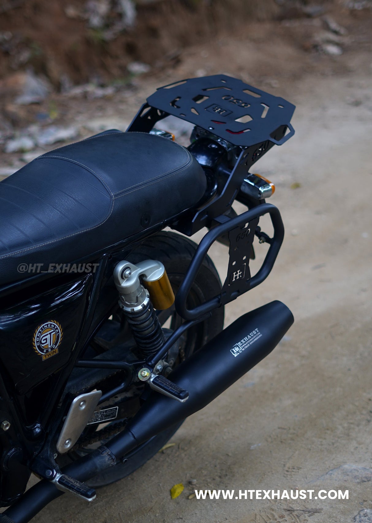 INTERCEPTOR 650 / GT 650 TOP RACK WITH SADDLE STAY - SB 979