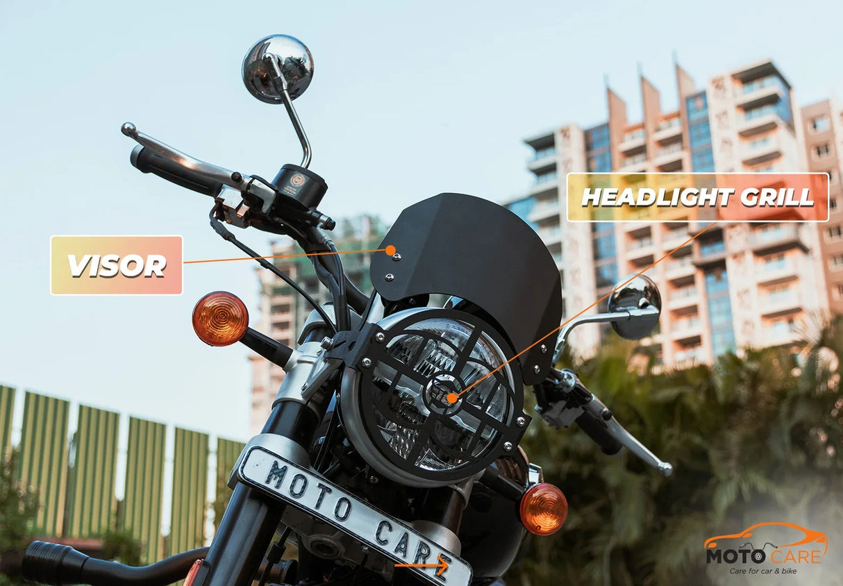 SUPER METEOR 650 METAL VISOR MOTOCARE