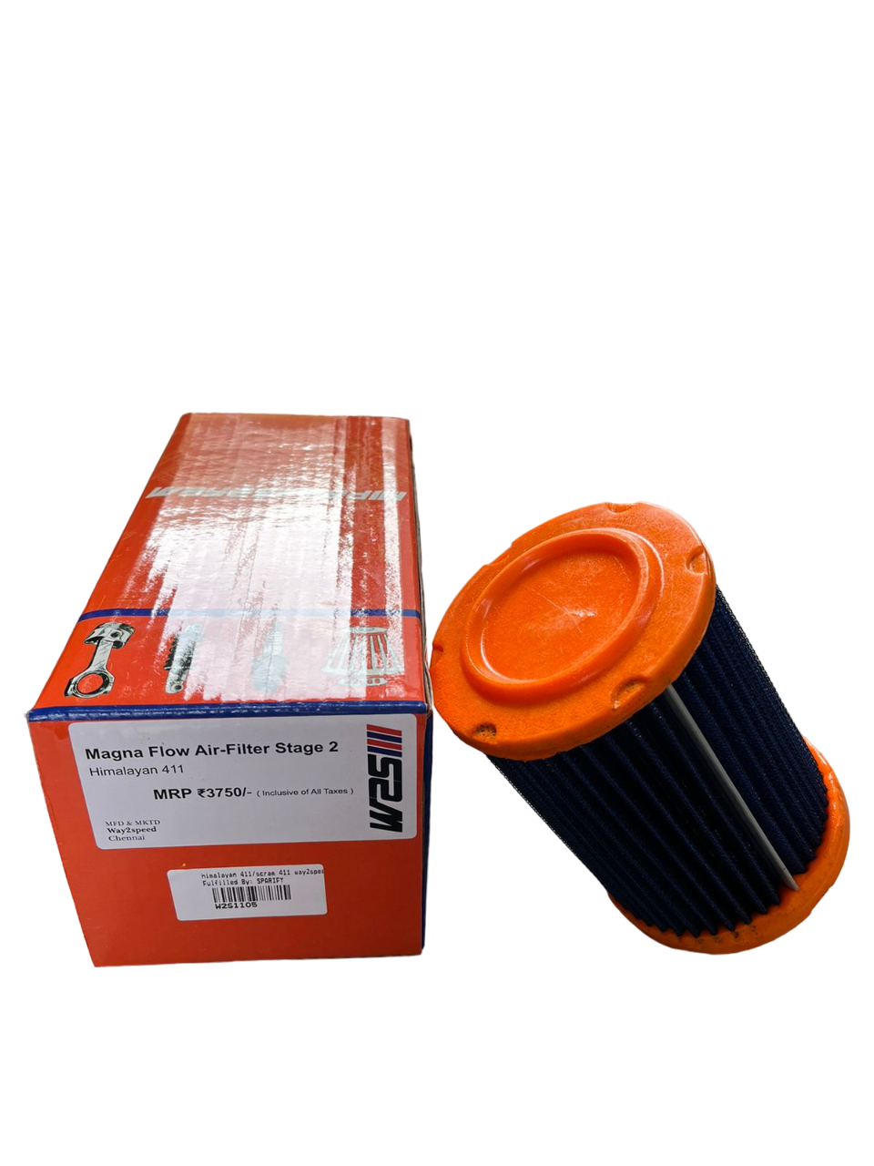 Way2Speed performance air filter for RE himalayan 411 /Scram 411 - MAGNA FLOW