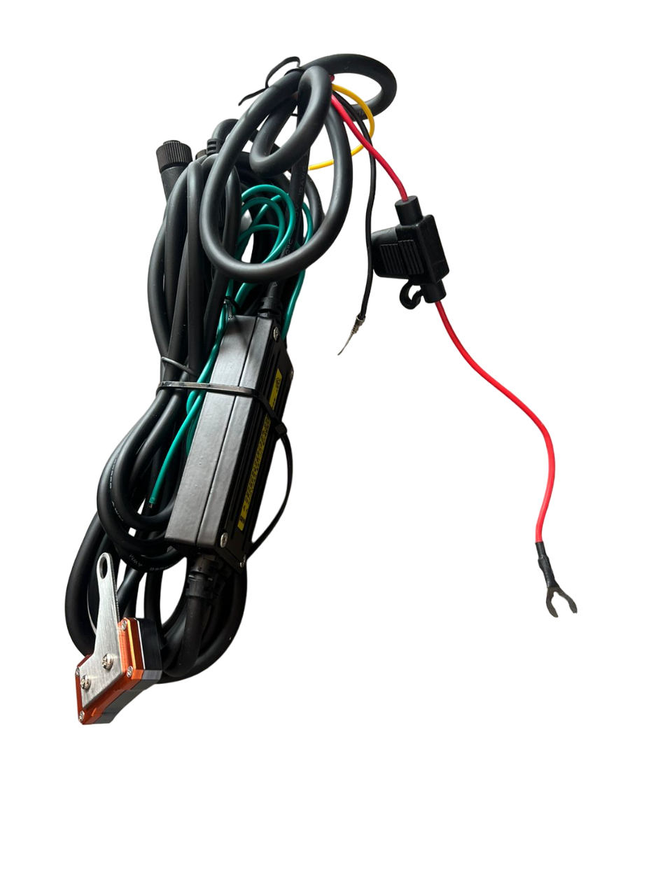 LIU HJG ORIGINAL future eye 5 lens with wiring harness and switch dual colour yellow white compatible for all motorcycle , thar , jeep and cars