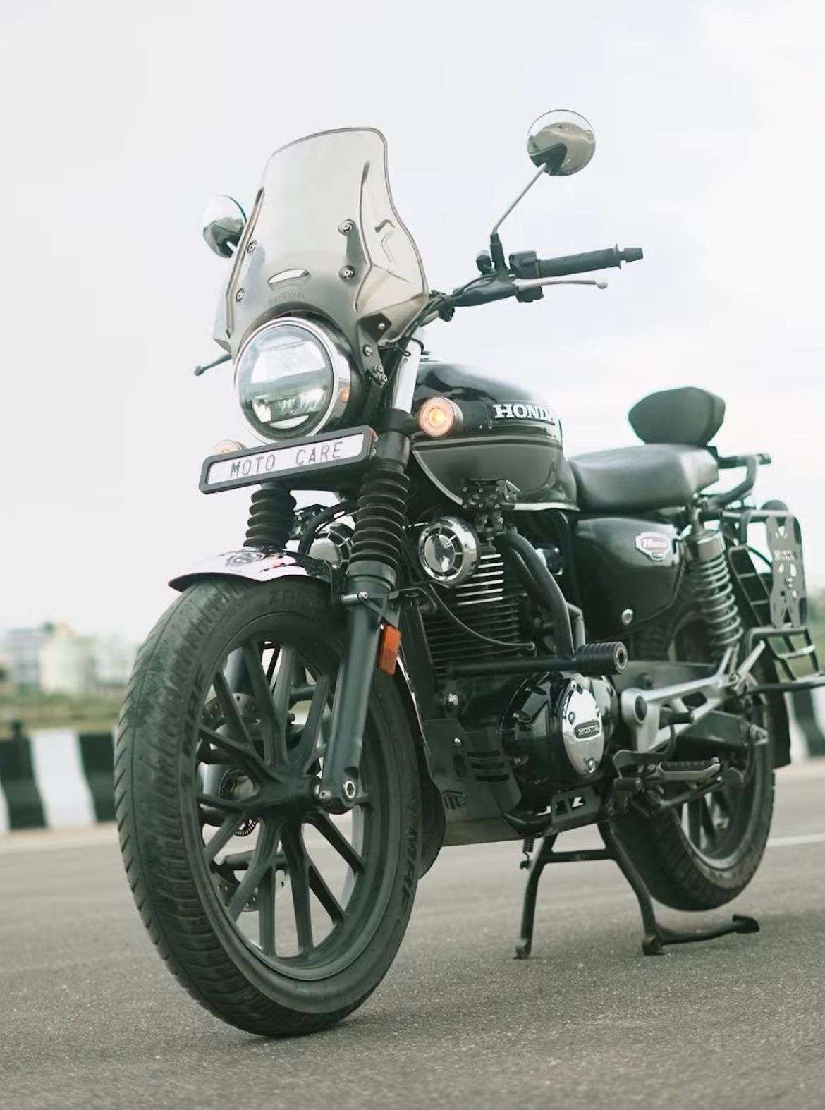 POLYCARBONATE VISOR FOR HONDA HNESS 350 CB/RS - ( WINDSHIELD )