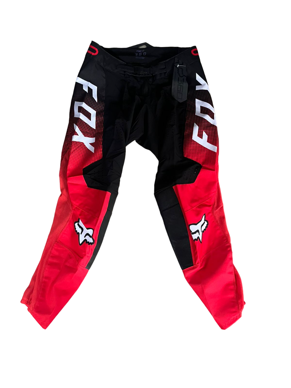F.O.X Racing Youth 180 Lux Motocross Jersey & Pants Red Black Kit - M size
