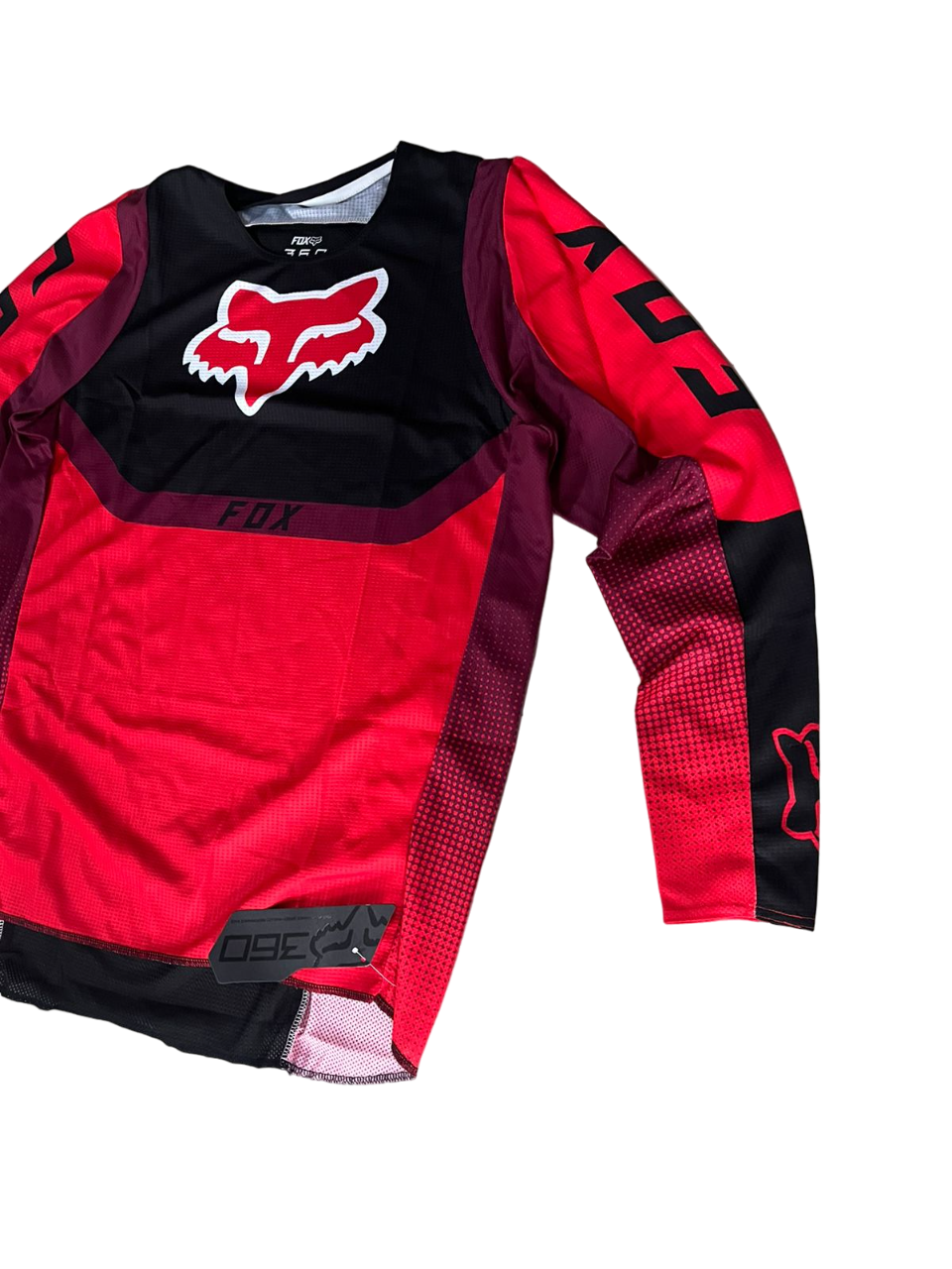 F.O.X Racing Youth 180 Lux Motocross Jersey & Pants Red Black Kit - M size