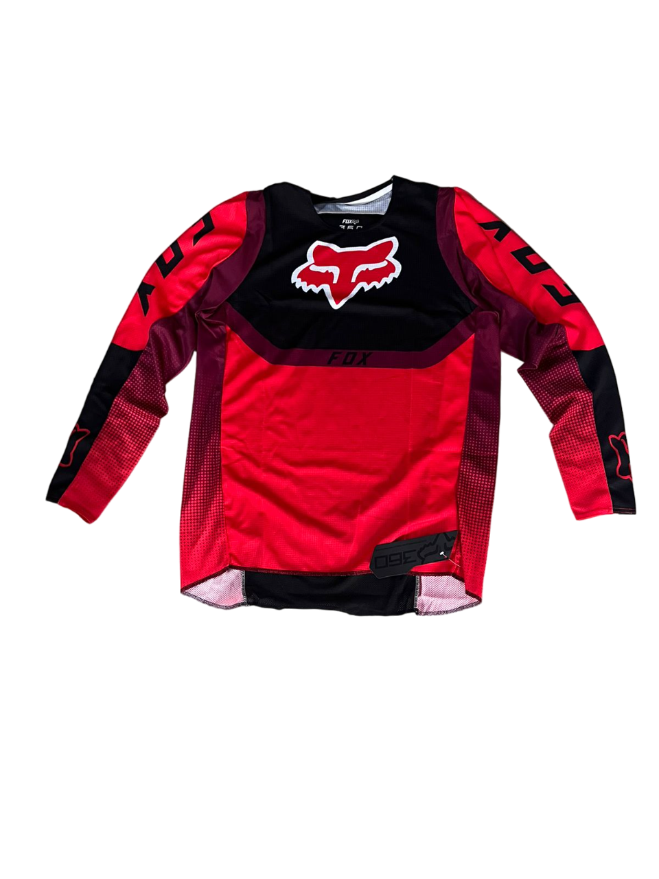 F.O.X Racing Youth 180 Lux Motocross Jersey & Pants Red Black Kit - M size