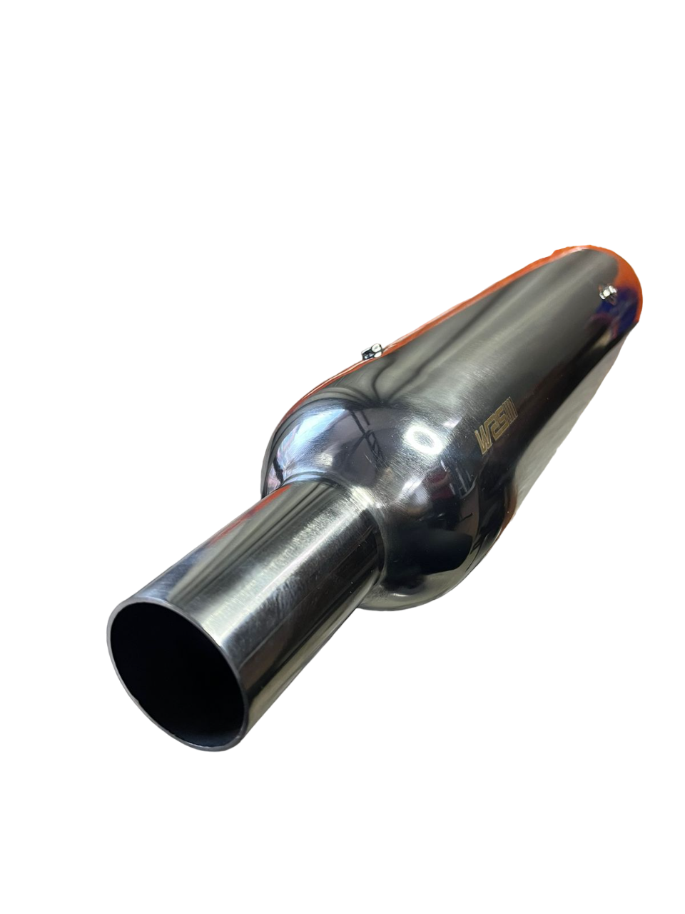 RE classic 350 / reborn 350 way2speed performance shooter exhaust ( gloss finish )