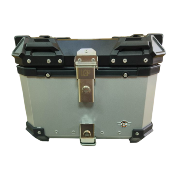 LGP 36 ltr aluminium top box - silver