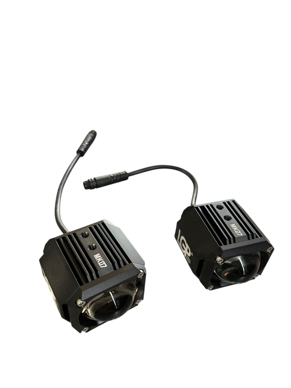 MK07 Spotlight | IP67 waterproof | auxiliary lights with harness | compatible for all motorcycles and cars - premium by LGP (18 months warranty)