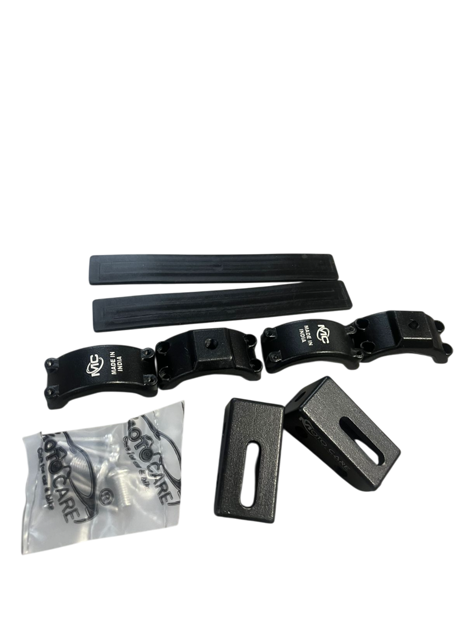 Crash guard / leg guard Fog Light Clamp / Mounts Universal -MOTOCARE