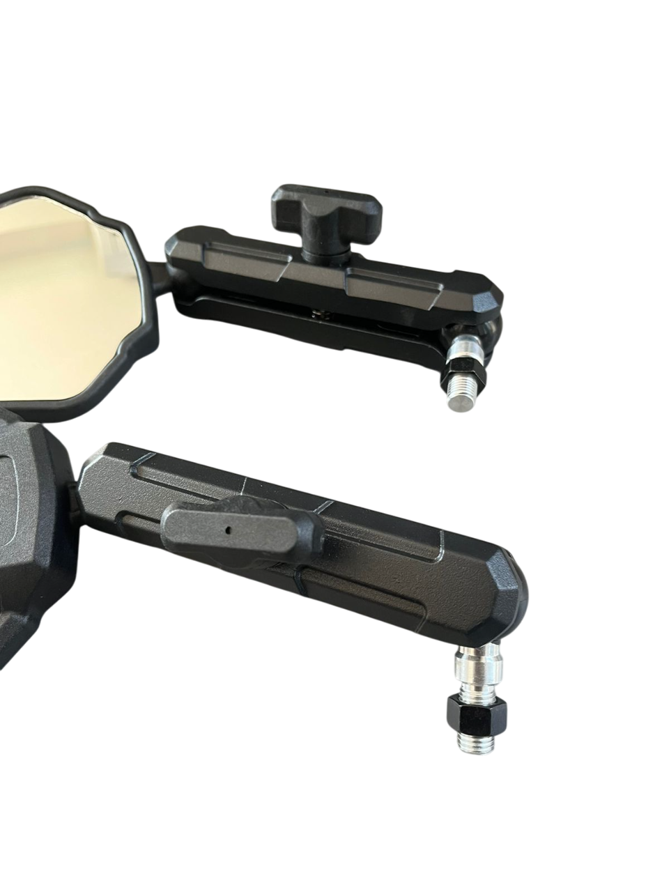 Double adventure 2.0 360 degree rotatable Side Mirror Adv (UNIVERSAL) compatible for all motorcycles - Ideal for Road and Off Road Bikes