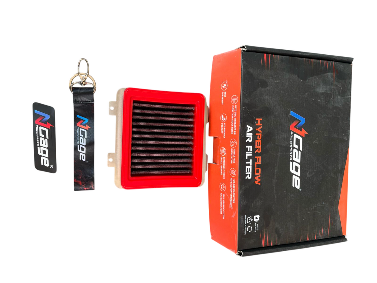 KTM DUKE 390 GENERATION 3 HYPERFLOW AIR FILTER- NGAGE POWERPARTS-020KTMG3