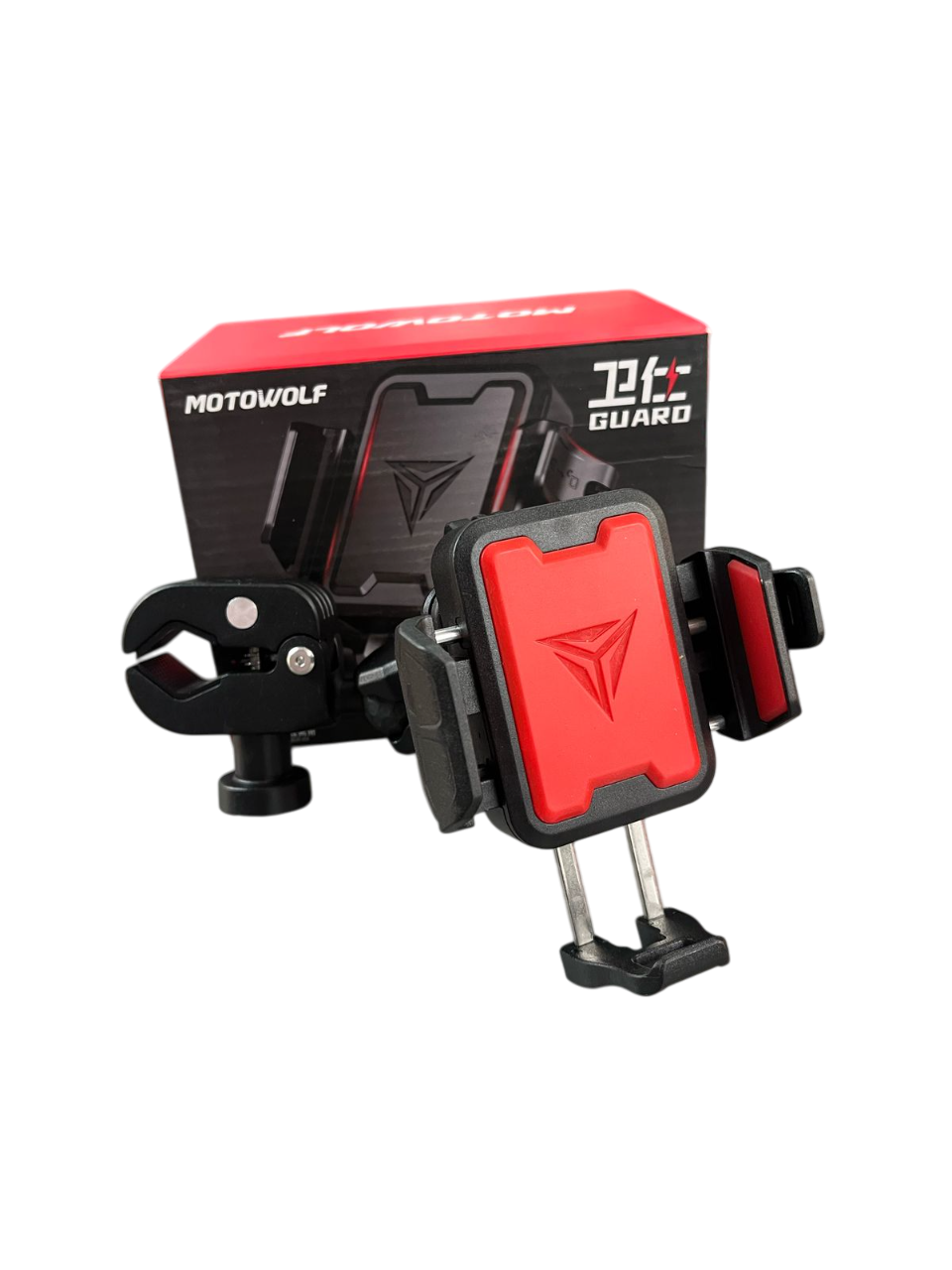 MOTOWOLF | Fast Lock | Motorcycle Riding Phone Mount Holder | MH1 | without charger | Anti vibration | UNIVERSAL FOR ALL MOTORCYCLE