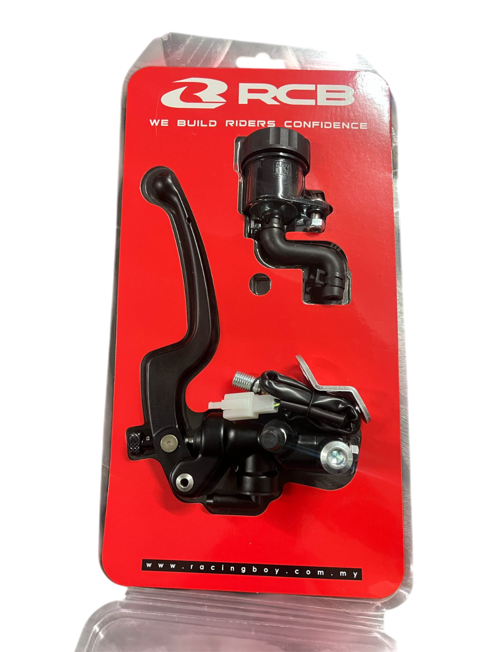 RCB MASTER BRAKE PUMP S2 SERIES (R106) | 14mm - Right side ( BLACK )